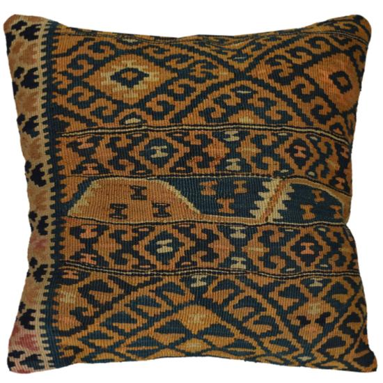 Coussin  Ethnique Vintage Peau de Serpent