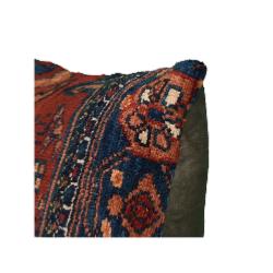 Coussin Nomade Antique Rouge Et Bleu