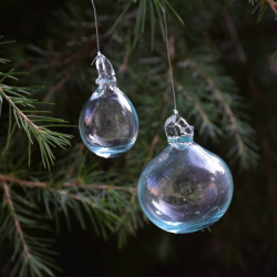 Medium Boule de Noël Transparente