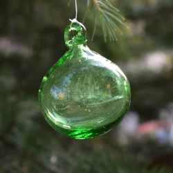 Medium Boule de Noël  Couleur Verte