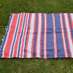 Fouta oriental doublée éponge 