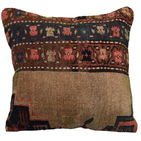 Coussin Nomade Antique Motifs Multicolores