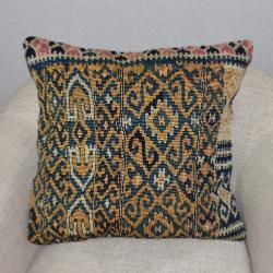 Coussin  Ethnique Vintage Peau de Serpent
