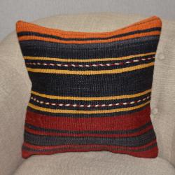 Coussin Nomade Vintage Rayé Multicolore