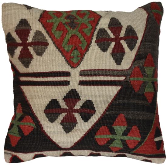 Coussin  Ethnique Vintage Multicolore