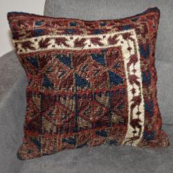 Coussin Nomade Antique Motifs Multicolores