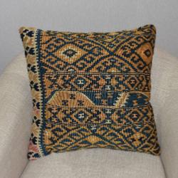 Coussin  Ethnique Vintage Peau de Serpent