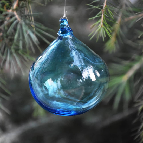 Medium Boule de Noël Turquoise