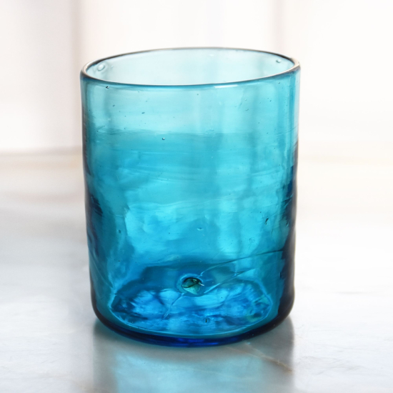 Verre à Eau Turquoise