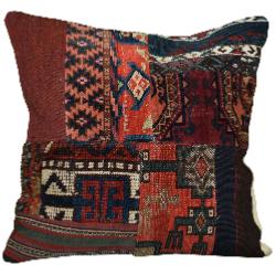 Coussin Kilim vintage & Tapis Antiques