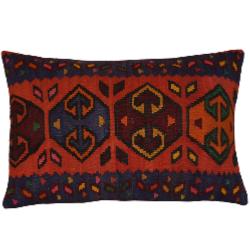 Coussin  Ethnique Vintage Rectangulaire Multicolore