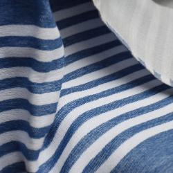 Fouta à rayures extra douce