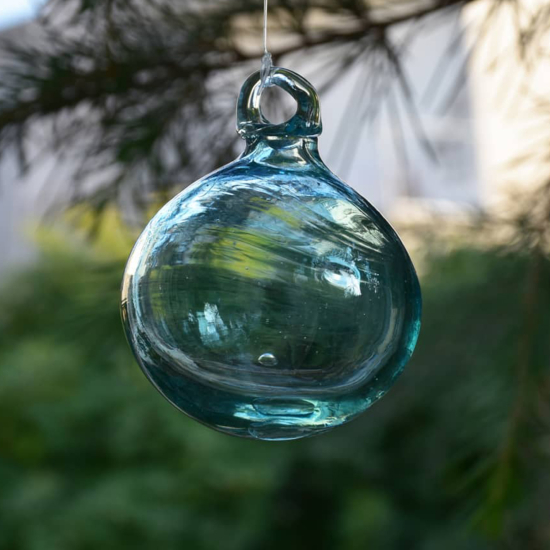 Medium Boule de Noël Turquoise