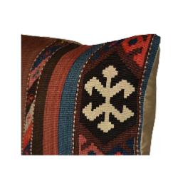 Coussin  Kilim Antiques Peau de Serpent