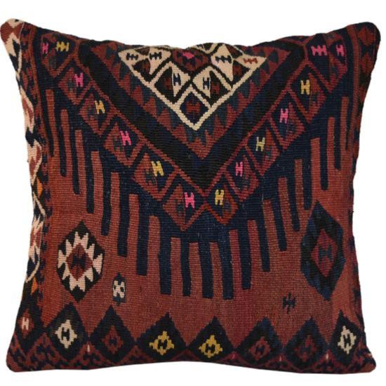 Coussin  Ethnique Vintage Multicolore
