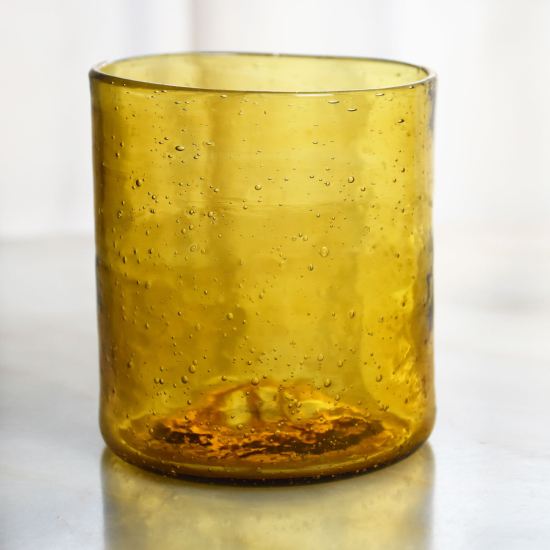 Verre à Eau  Ambre