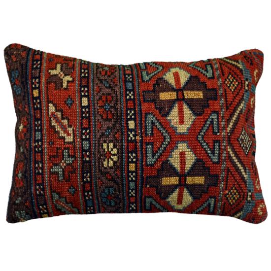 Coussin Nomade Antique Motifs Multicolores