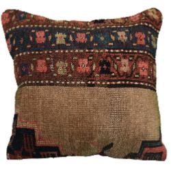 Coussin Nomade Antique Motifs Multicolores