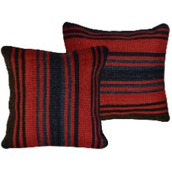 Coussin Nomade Vintage Rayé 