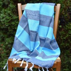 Fouta Azur rayée 