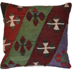 Coussin  Ethnique Vintage Multicolore