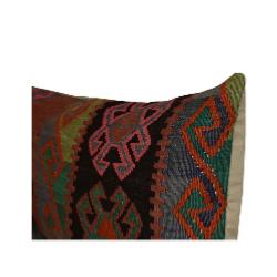 Coussin Ethnique Vintage Rectangulaire Couleur Vives