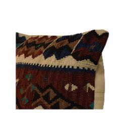 Coussin  Ethnique Vintage Losanges Multicolore
