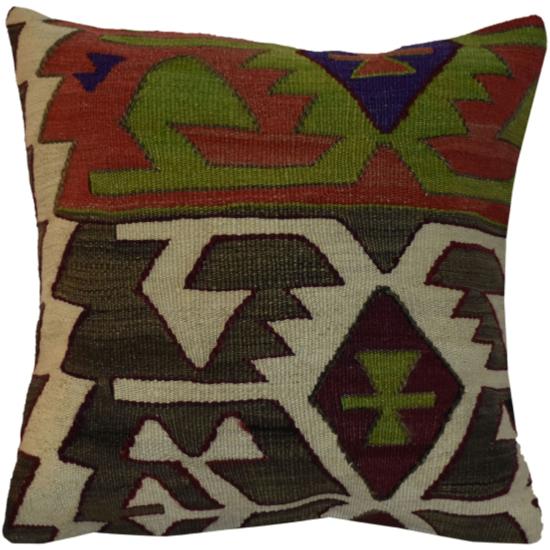 Coussin  Ethnique Vintage Couleur Vives