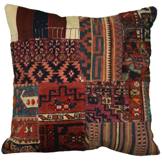 Coussin Kilim vintage & Tapis Antiques