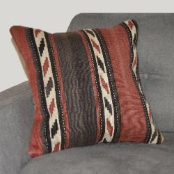 Coussin Kilim Antique Rayé Carré