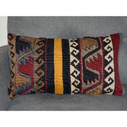 Coussin  Ethnique Vintage Rectangulaire Multicolore