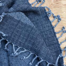 Fouta stone washed  anthracite  