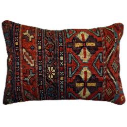 Coussin Nomade Antique Motifs Multicolores