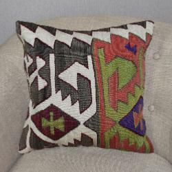 Coussin  Ethnique Vintage Couleur Vives