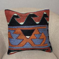 Coussin  Ethnique Vintage Couleur Vives
