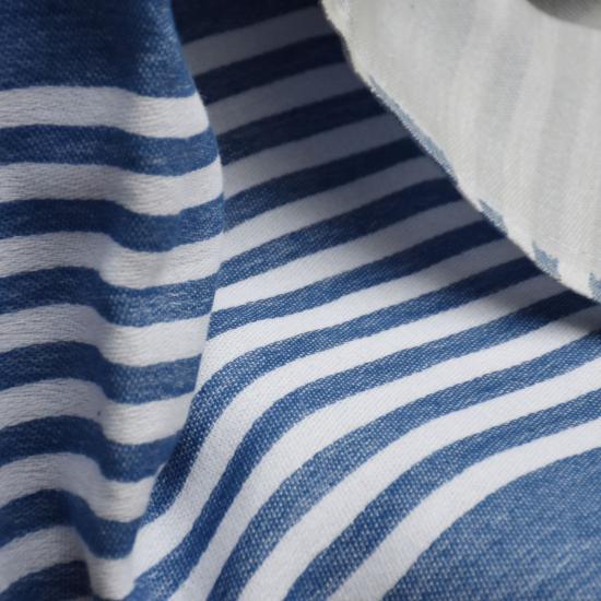 Fouta à rayures extra douce