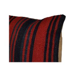 Coussin Nomade Vintage Rayé 