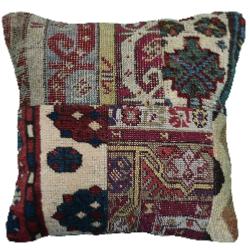 Coussin  Kilim vintage  & Tapis Antiques Multicolores