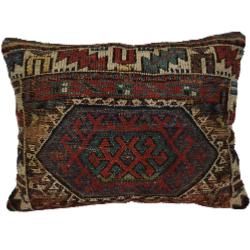 Coussin Nomade Antique  Motifs Multicolores
