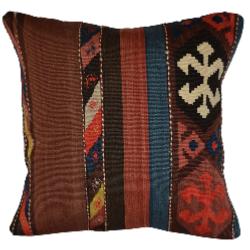Coussin  Kilim Antiques Peau de Serpent