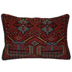 Coussin Nomade Antique Motifs Multicolores