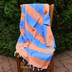 Fouta Serviette de Plage à Rayures