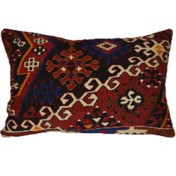 Coussin  Ethnique Vintage Rectangulaire Multicolore