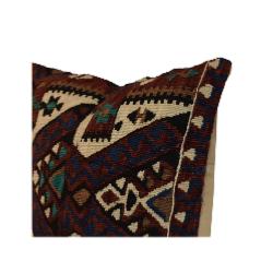 Coussin  Ethnique Vintage Losanges Multicolore