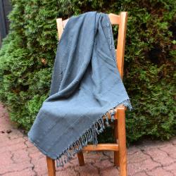 Fouta stone washed grise 