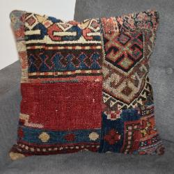 Coussin  Kilim vintage  & Tapis Antiques Multicolores