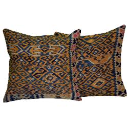 Coussin  Ethnique Vintage Peau de Serpent