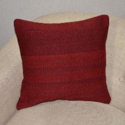 Coussin  Kilim Antiques Rouge Uni