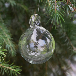 Medium Boule de Noël  Couleur  Smoky