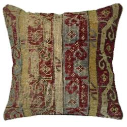 Coussin Nomade Antique Motifs Multicolores